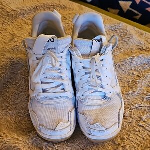 White Athletic Sneakers Nike Air Jordan MA2 Sesame Women Size 10